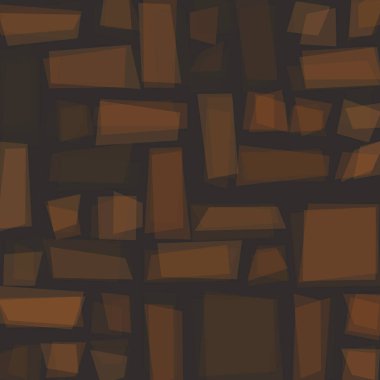 Soyut geometrik desen üretken hesaplama sanatı illüstrasyonu, fayans renk parçalarının taklidi