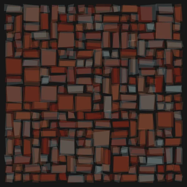 Abstrakcyjny Geometryczny Wzór Generatywna Sztuka Obliczeniowa Ilustracja Imitacja Płytek Kolorowe — Wektor stockowy