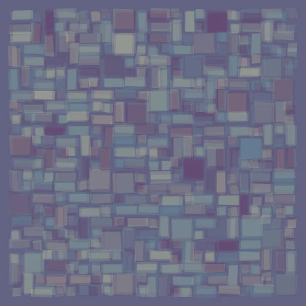 Abstracto Patrón Geométrico Generativo Ilustración Arte Computacional Imitación Azulejos Piezas — Vector de stock