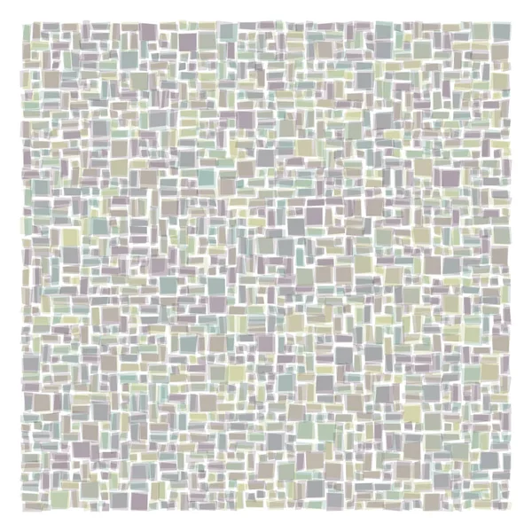 Soyut geometrik desen üretken hesaplama sanatı illüstrasyonu, fayans renk parçalarının taklidi