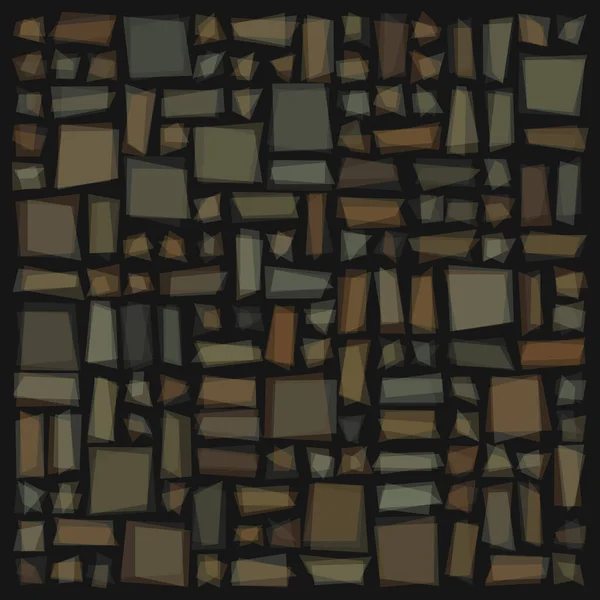几何图形生成计算艺术图解 瓷砖彩色件的仿制 — 图库矢量图片