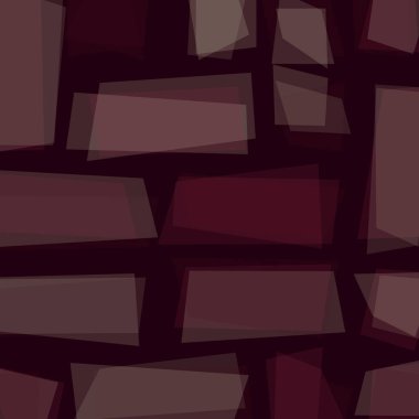 Soyut geometrik desen üretken hesaplama sanatı illüstrasyonu, fayans renk parçalarının taklidi