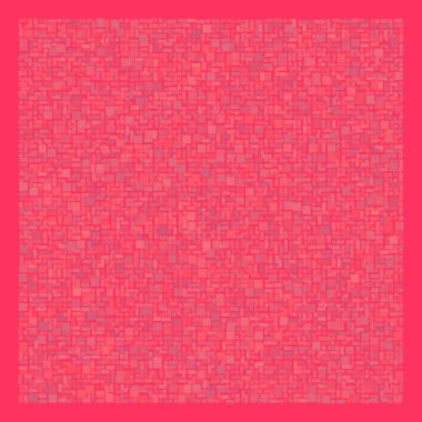 Soyut geometrik desen üretken hesaplama sanatı illüstrasyonu, fayans renk parçalarının taklidi