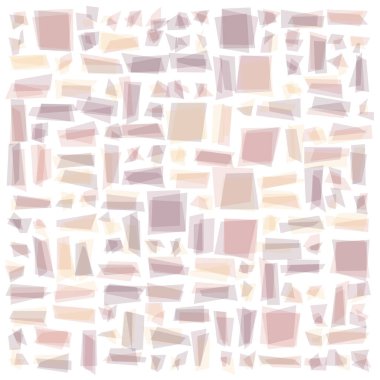 Soyut geometrik desen üretken hesaplama sanatı illüstrasyonu, fayans renk parçalarının taklidi