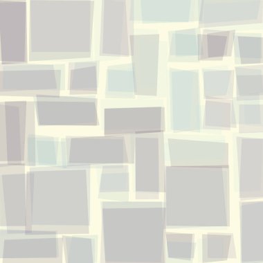 Soyut geometrik desen üretken hesaplama sanatı illüstrasyonu, fayans renk parçalarının taklidi