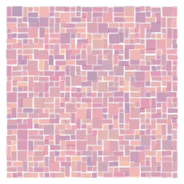 Soyut geometrik desen üretken hesaplama sanatı illüstrasyonu, fayans renk parçalarının taklidi