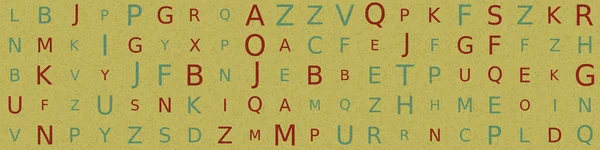Векторная Иллюстрация Прописными Строчными Буквами Английского Алфавита Различных Цветов — стоковый вектор