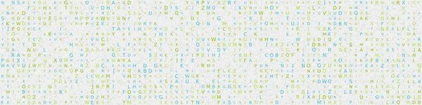 Lettres Alphabet Multicolore Dans Ordre Aléatoire Sur Fond Clair Illustration — Image vectorielle