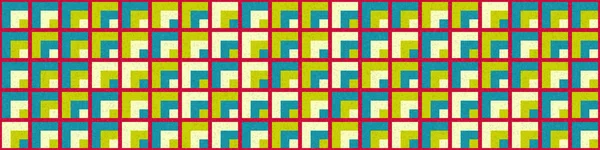 Multicolor Tessellation Vektor Minta Geometriai Formák Háttér — Stock Vector