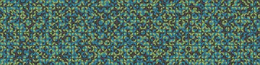 Soyut Geometrik Desen Üretken hesaplama sanatı, vektör illüstrasyonu