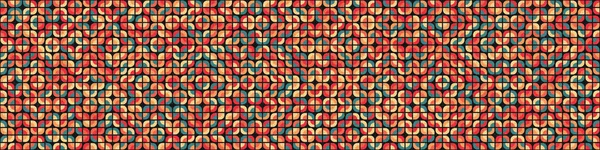 Soyut Geometrik Desen Üretken hesaplama sanatı, vektör illüstrasyonu