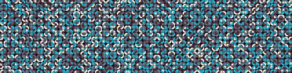 Diseño Geométrico Abstracto Arte Computacional Generativo Ilustración Vectorial — Vector de stock