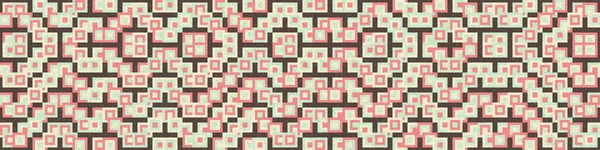 Soyut geometrik desen üretken hesaplama, vektör illüstrasyonu 