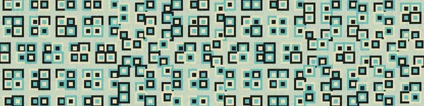 Patrón Geométrico Abstracto Generativo Computacional Ilustración Vectorial — Archivo Imágenes Vectoriales