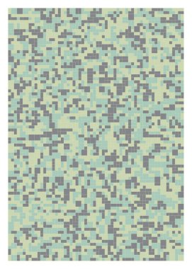 Renkli geometrik arkaplan, küçük boyutlu kareler ve dikdörtgenler. Vektör illüstrasyonu