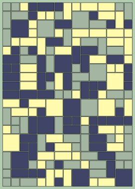 Ofset Quads üretken sanat arkaplanı 
