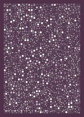 Küçük boyutlu dikdörtgenlerle soyut geometrik arkaplan. Vektör illüstrasyonu