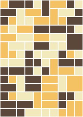 Soyut dörtlü, vektör illüstrasyon tasarımı