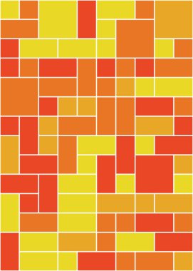 Dengeli dörtlü, üretken arkaplan illüstrasyonu