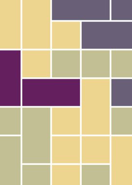 Dikdörtgenli soyut geometrik desen. Vektör illüstrasyonu 