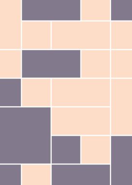 Soyut dörtlü, vektör illüstrasyon tasarımı