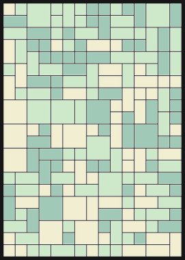 Dikdörtgenli soyut geometrik desen. Vektör illüstrasyonu 