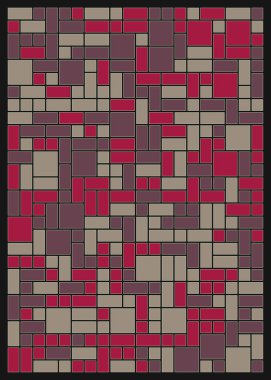 Ofset Quads üretken sanat arkaplanı 