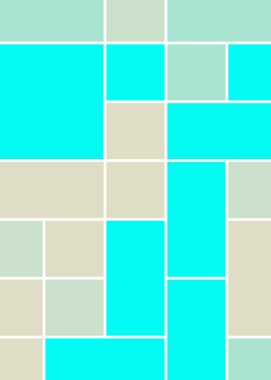 Dikdörtgenli soyut geometrik desen. Vektör illüstrasyonu 