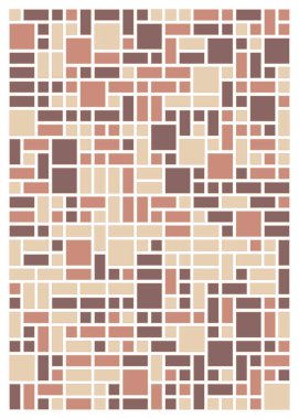 Ofset Quad üretken sanat arkaplan çizimi