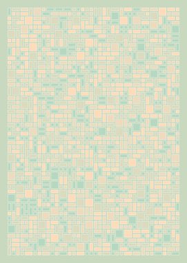 Dikdörtgenli soyut geometrik desen. Vektör illüstrasyonu 