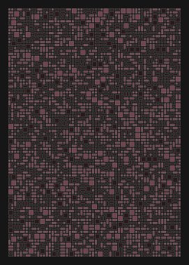 Renkli geometrik arkaplan, küçük boyutlu kareler ve dikdörtgenler. Vektör illüstrasyonu
