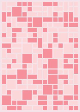 Dikdörtgenli soyut geometrik desen. Vektör illüstrasyonu 