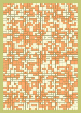 Soyut dörtlü, vektör illüstrasyon tasarımı