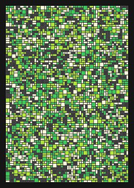 Küçük boyutlu dikdörtgenlerle soyut geometrik arkaplan. Vektör illüstrasyonu