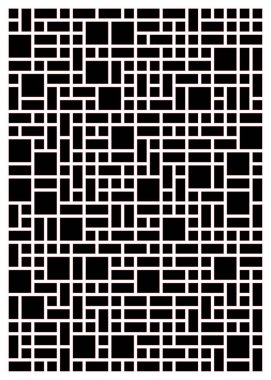 Soyut dörtlü, vektör illüstrasyon tasarımı