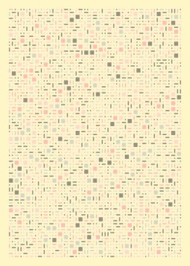 Küçük boyutlu dikdörtgenlerle soyut geometrik arkaplan. Vektör illüstrasyonu