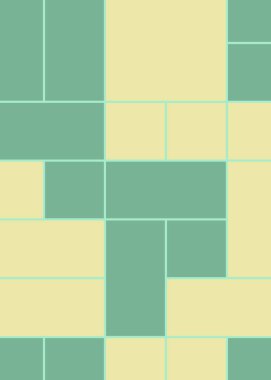 Büyük boyutlu dikdörtgenli renkli geometrik arkaplan. Vektör illüstrasyonu