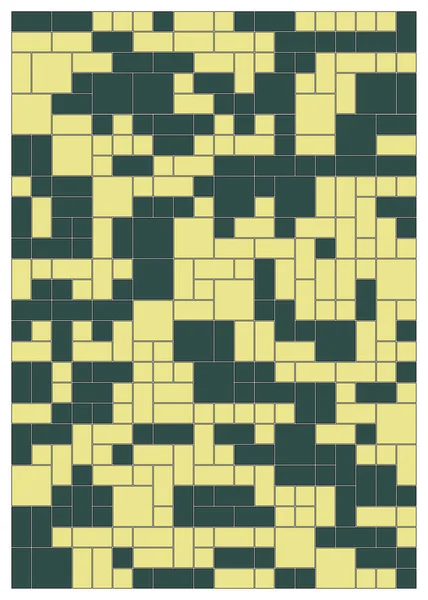 Patrón Geométrico Abstracto Con Rectángulos Ilustración Vectorial — Archivo Imágenes Vectoriales
