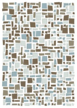 Dengeli dörtlü, üretken arkaplan illüstrasyonu