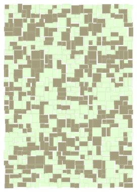 Ofset Quads üretken sanat arkaplanı 