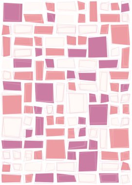 Dikdörtgenli soyut geometrik desen. Vektör illüstrasyonu 