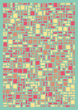 Ofset Quads üretken sanat arkaplanı 