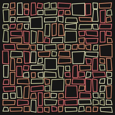 Ofset Quads üretken sanat arkaplanı 