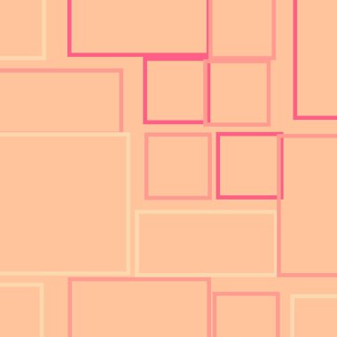 Dikdörtgenli soyut geometrik desen. Vektör illüstrasyonu 