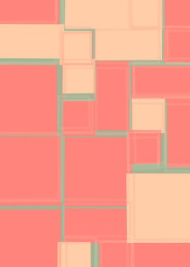Dikdörtgenli soyut geometrik desen. Vektör illüstrasyonu 