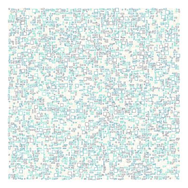 Ofset Quads üretken sanat arkaplanı 