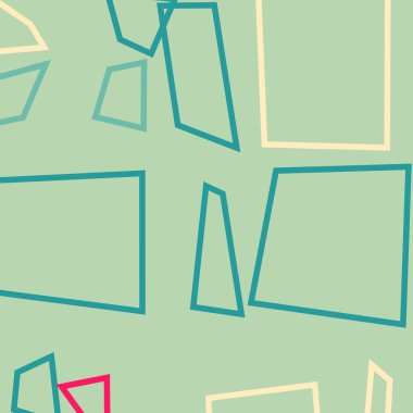 Ofset Quads üretken sanat arkaplanı 