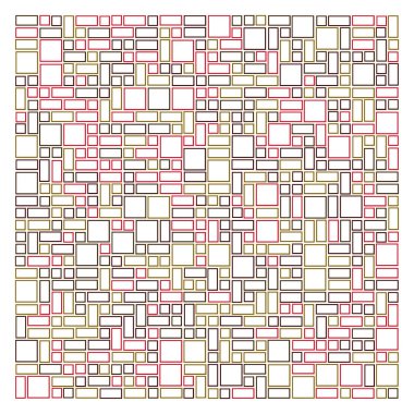 Ofset Quads üretken sanat arkaplanı 