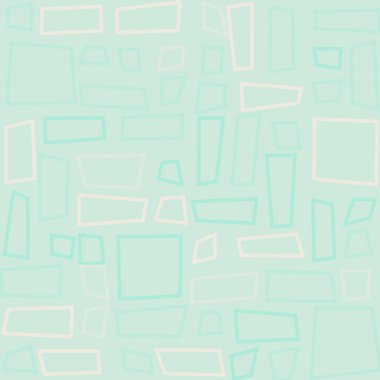 Dengeli kareler, kalıpsal üretken hesaplama, vektör illüstrasyonu