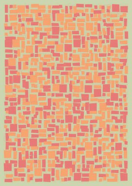 Dengeli dörtlü, üretken arkaplan illüstrasyonu